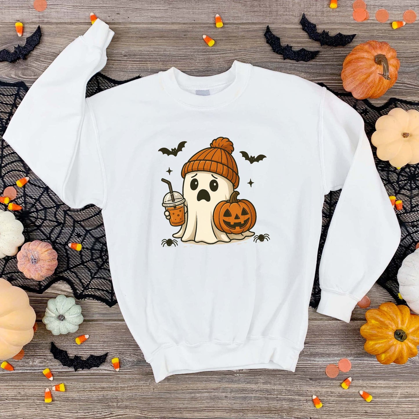 Scaredy Ghost Halloween T-Shirt
