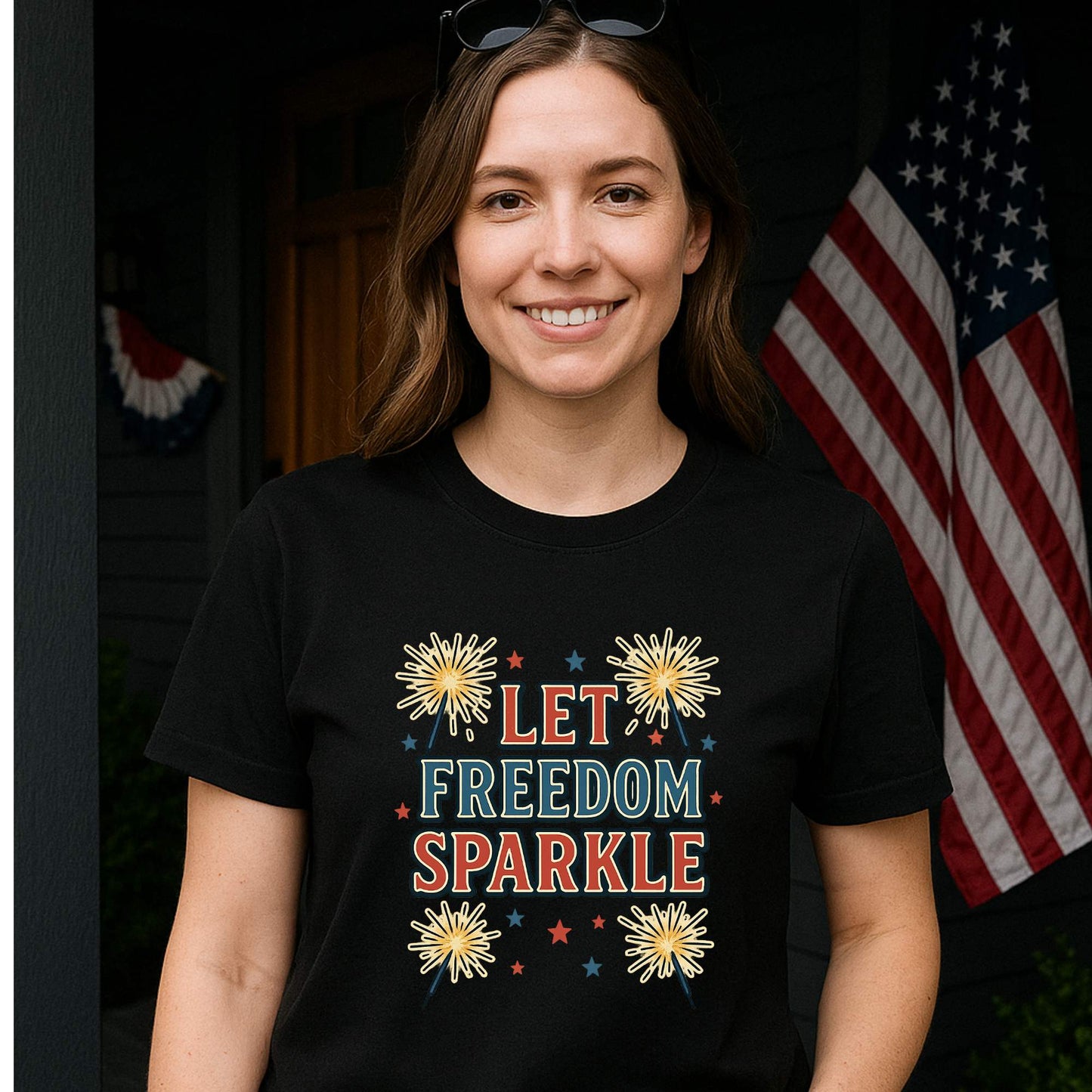 Let Freedom Sparkle T-Shirt