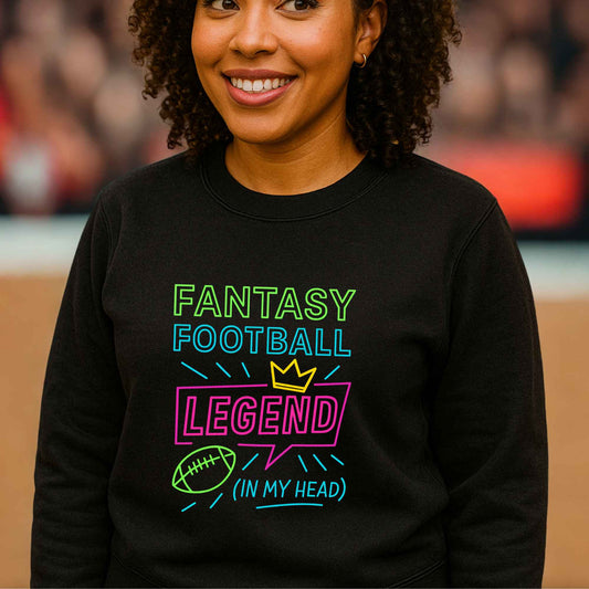 Neon Fantasy Football Legend