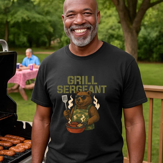 Grill Sergeant Father's Day T-Shirt